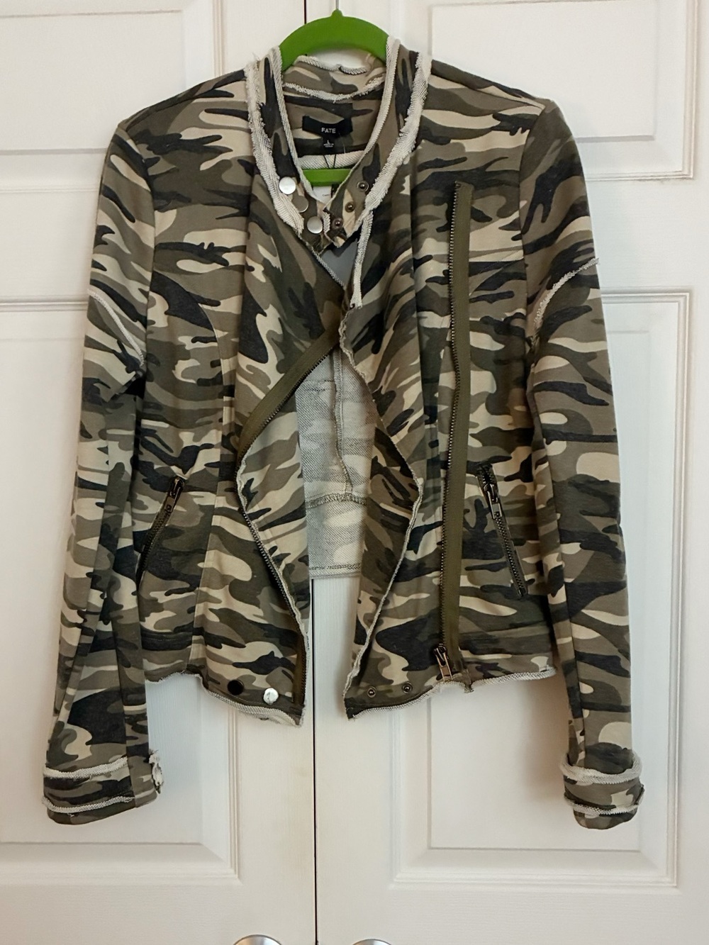 FATE Camo Moto Jacket